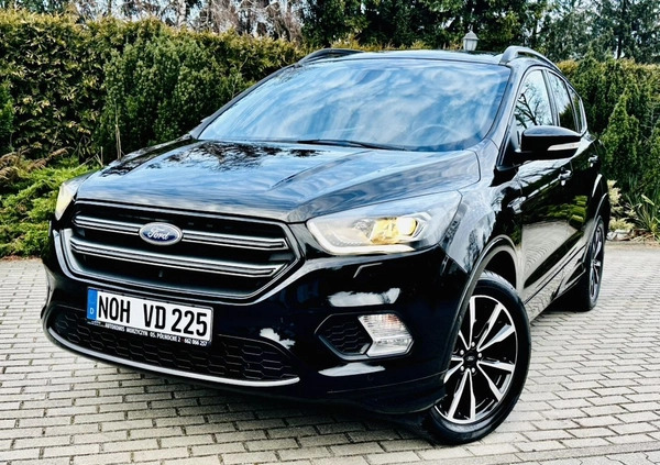 Ford Kuga cena 69900 przebieg: 204214, rok produkcji 2018 z Tarczyn małe 781